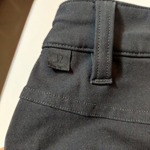 LULULEMON | ABC Slim-Fit 5 Pocket Grey Pants Warpstreme Wrinkle Resistant 36L - Picture 15 of 16